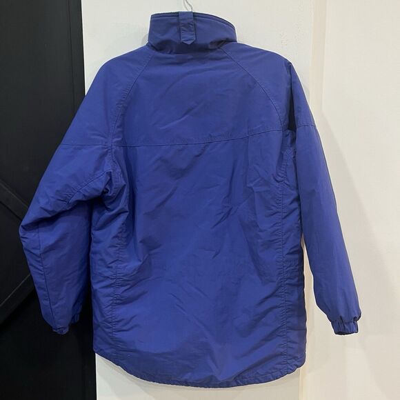 Vintage Columbia Women's Fleece Lined Jacket Size Medium Blue/Teal - Picture 7 of 7